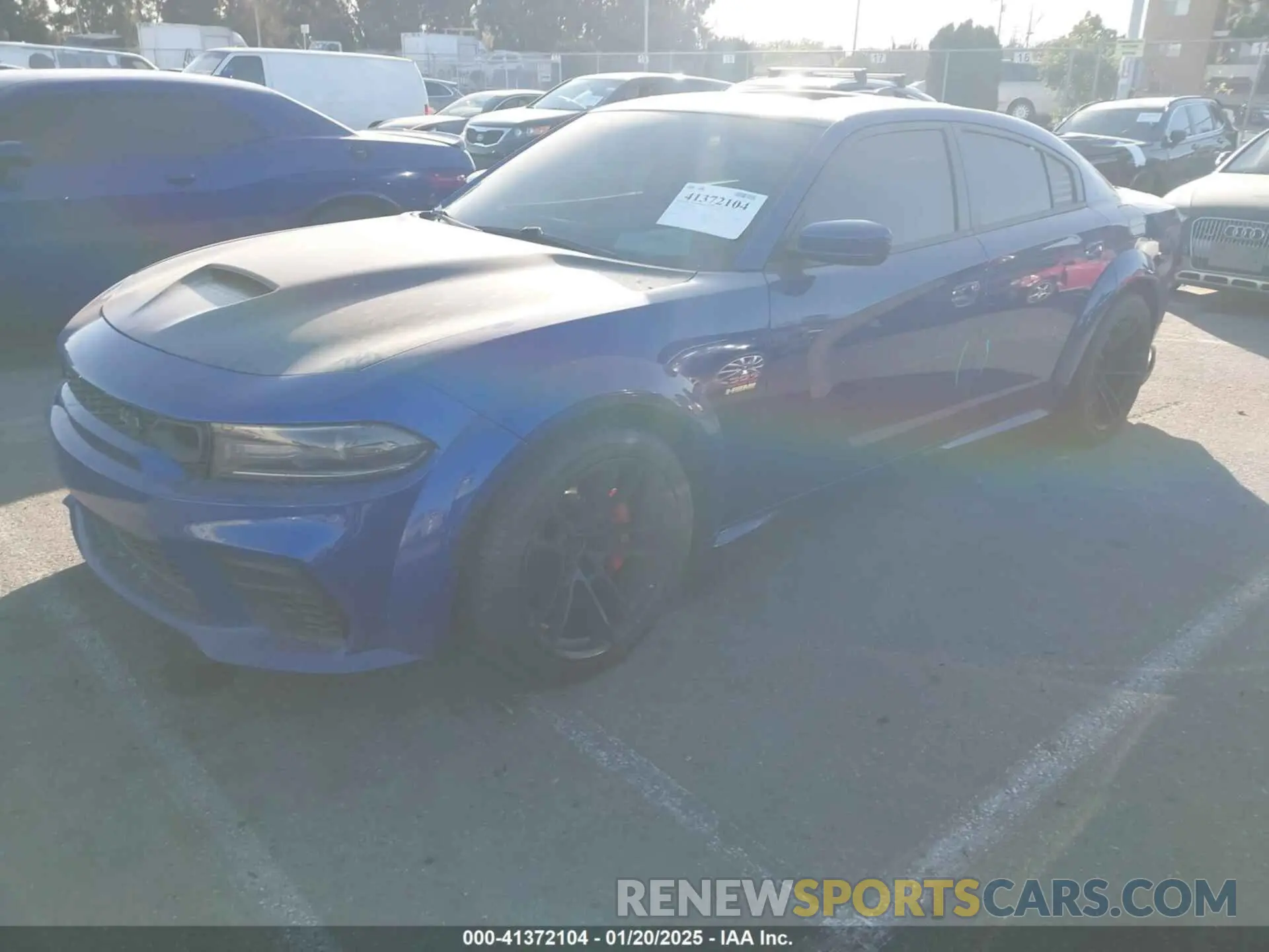 2 fotografías del automóvil dañado 2C3CDXGJ7MH637062 DODGE CHARGER 2021