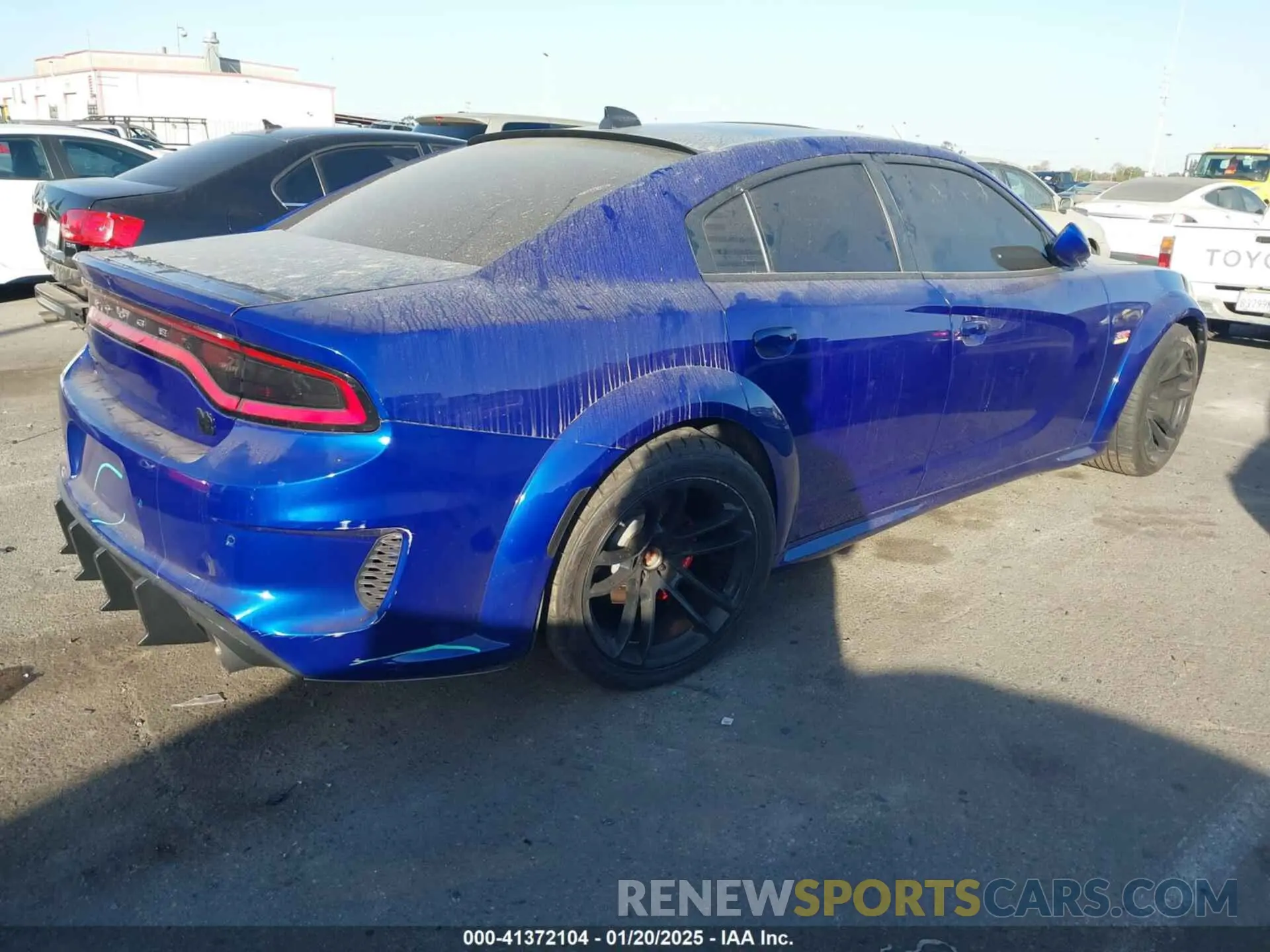 4 fotografías del automóvil dañado 2C3CDXGJ7MH637062 DODGE CHARGER 2021