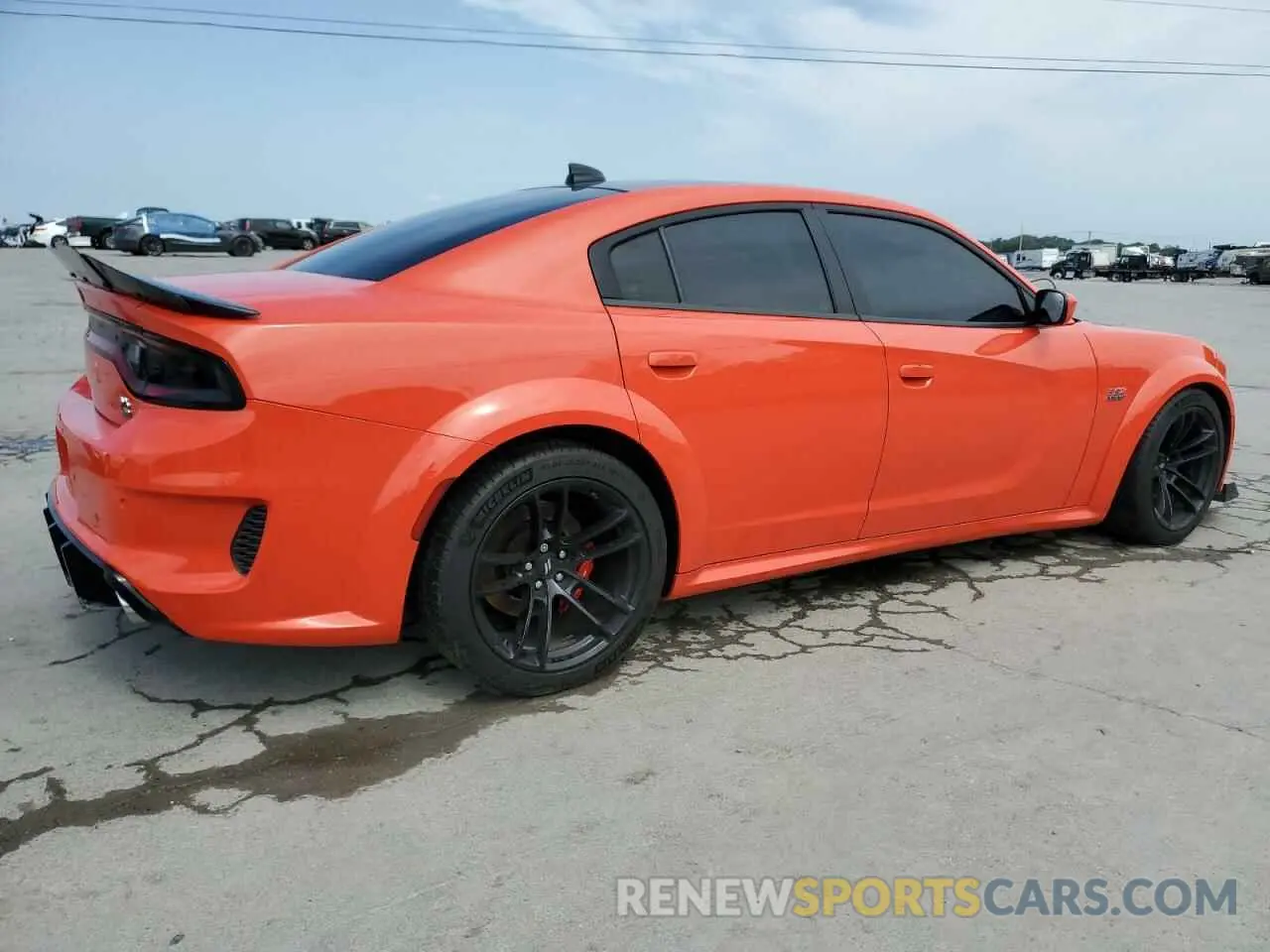 3 fotografías del automóvil dañado 2C3CDXGJ8MH500776 DODGE CHARGER 2021