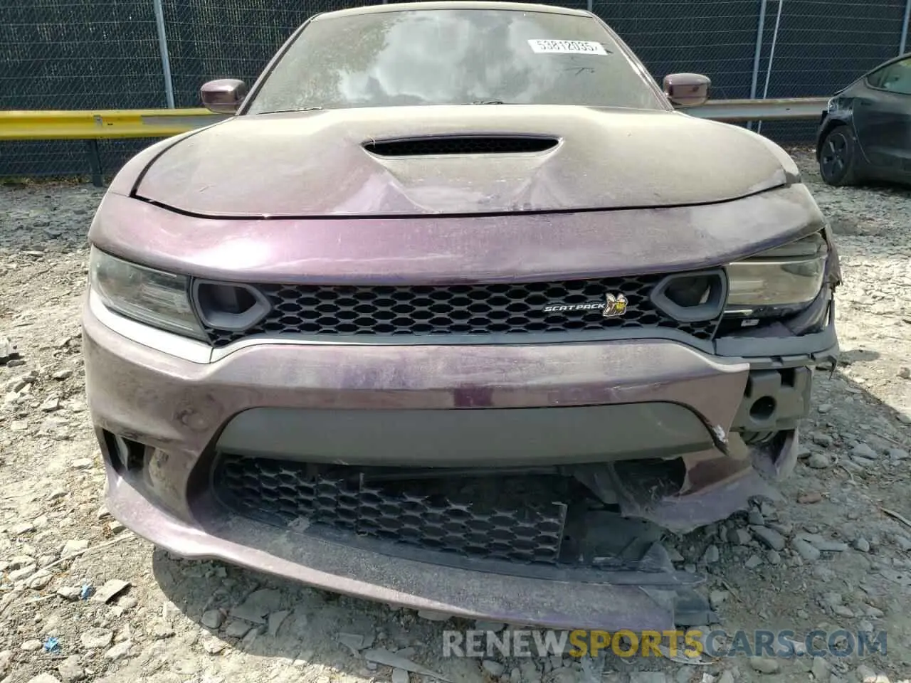 5 fotografías del automóvil dañado 2C3CDXGJ8MH511650 DODGE CHARGER 2021