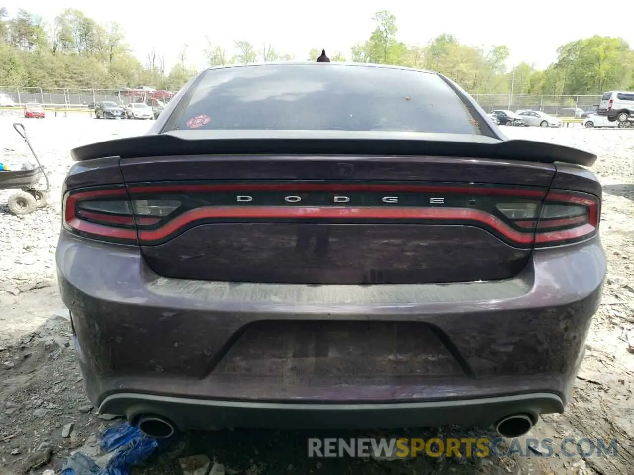 6 fotografías del automóvil dañado 2C3CDXGJ8MH511650 DODGE CHARGER 2021