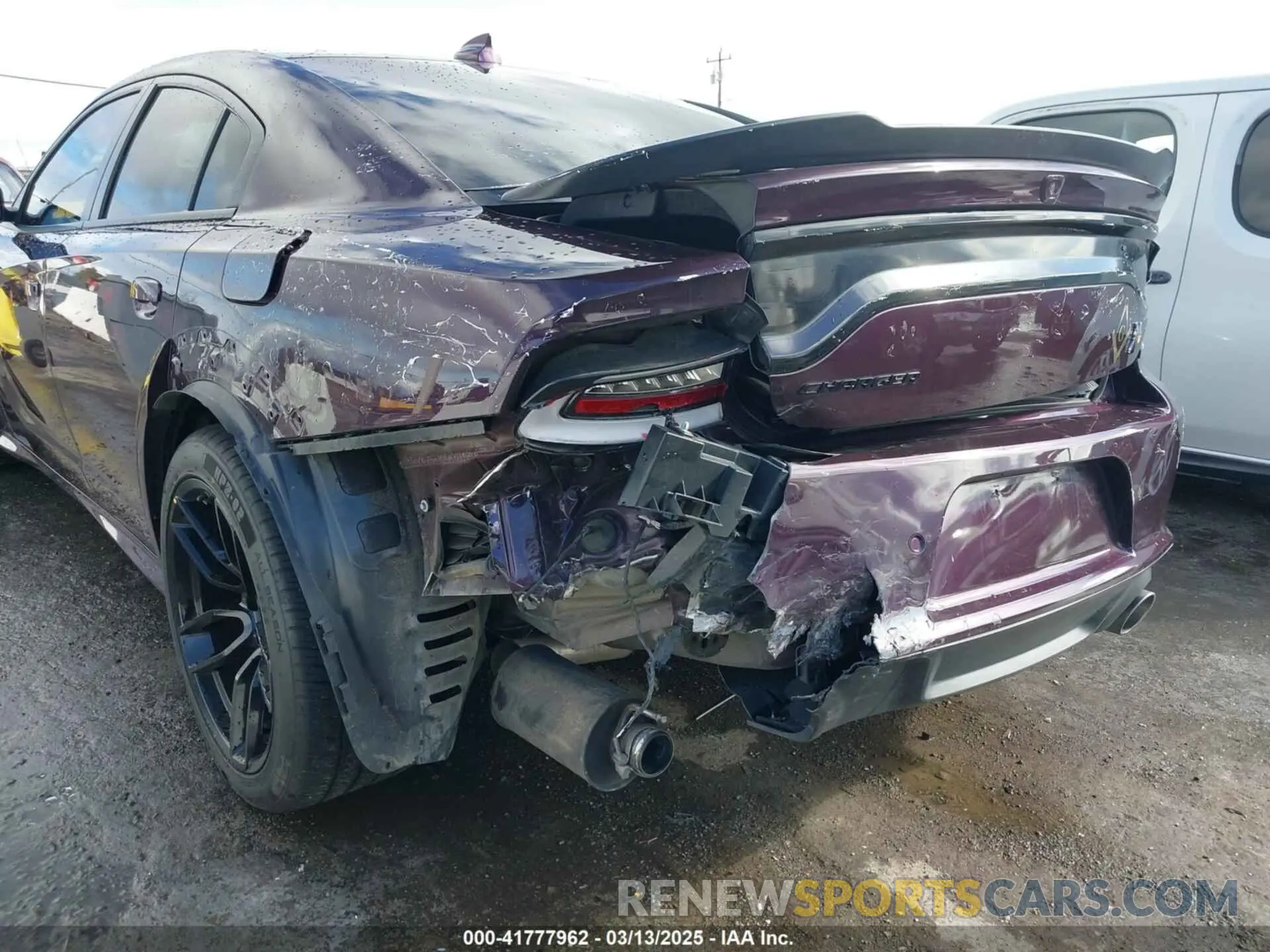 6 fotografías del automóvil dañado 2C3CDXGJ8MH578202 DODGE CHARGER 2021