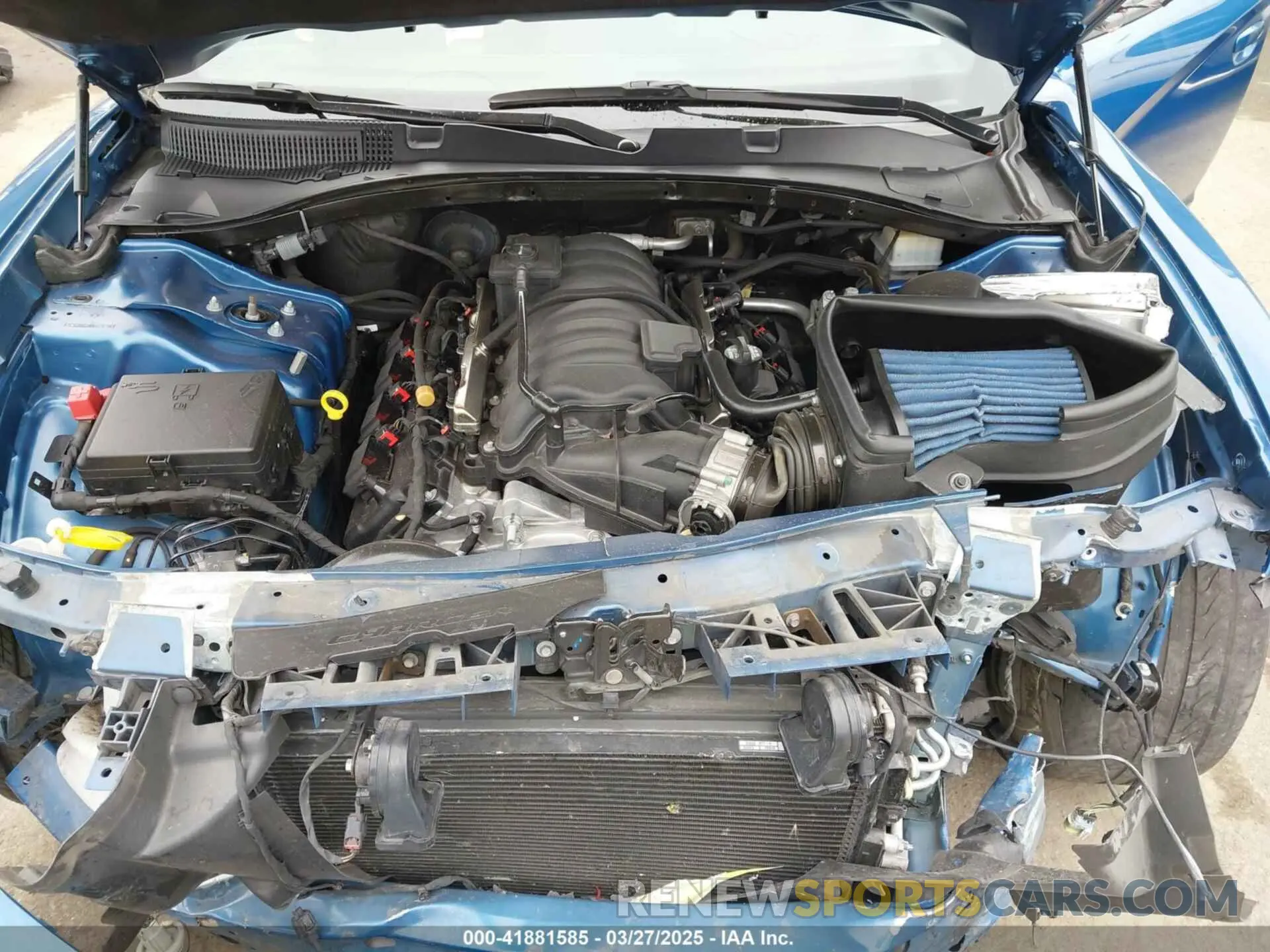 10 fotografías del automóvil dañado 2C3CDXGJ8MH620786 DODGE CHARGER 2021