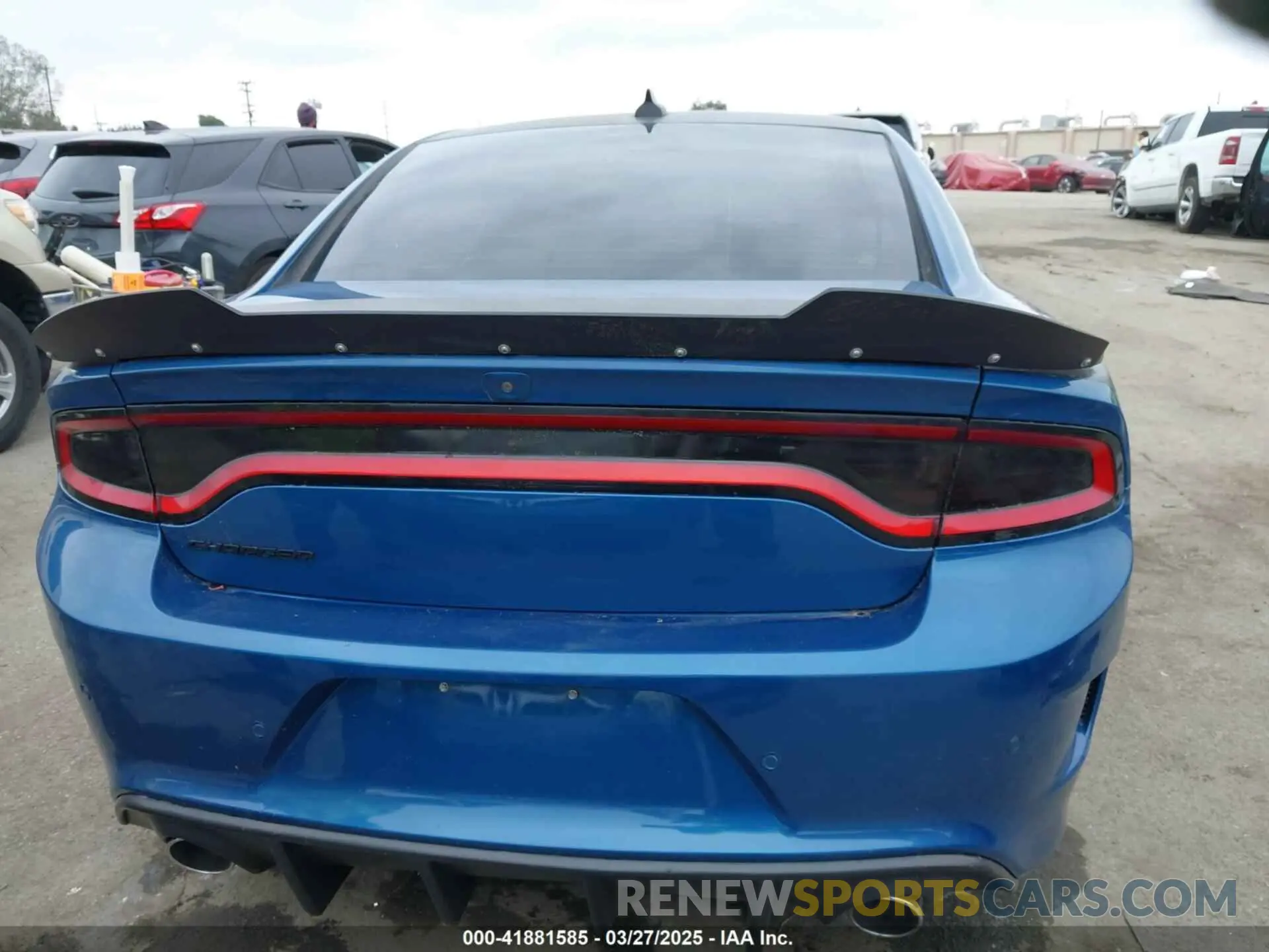 16 fotografías del automóvil dañado 2C3CDXGJ8MH620786 DODGE CHARGER 2021