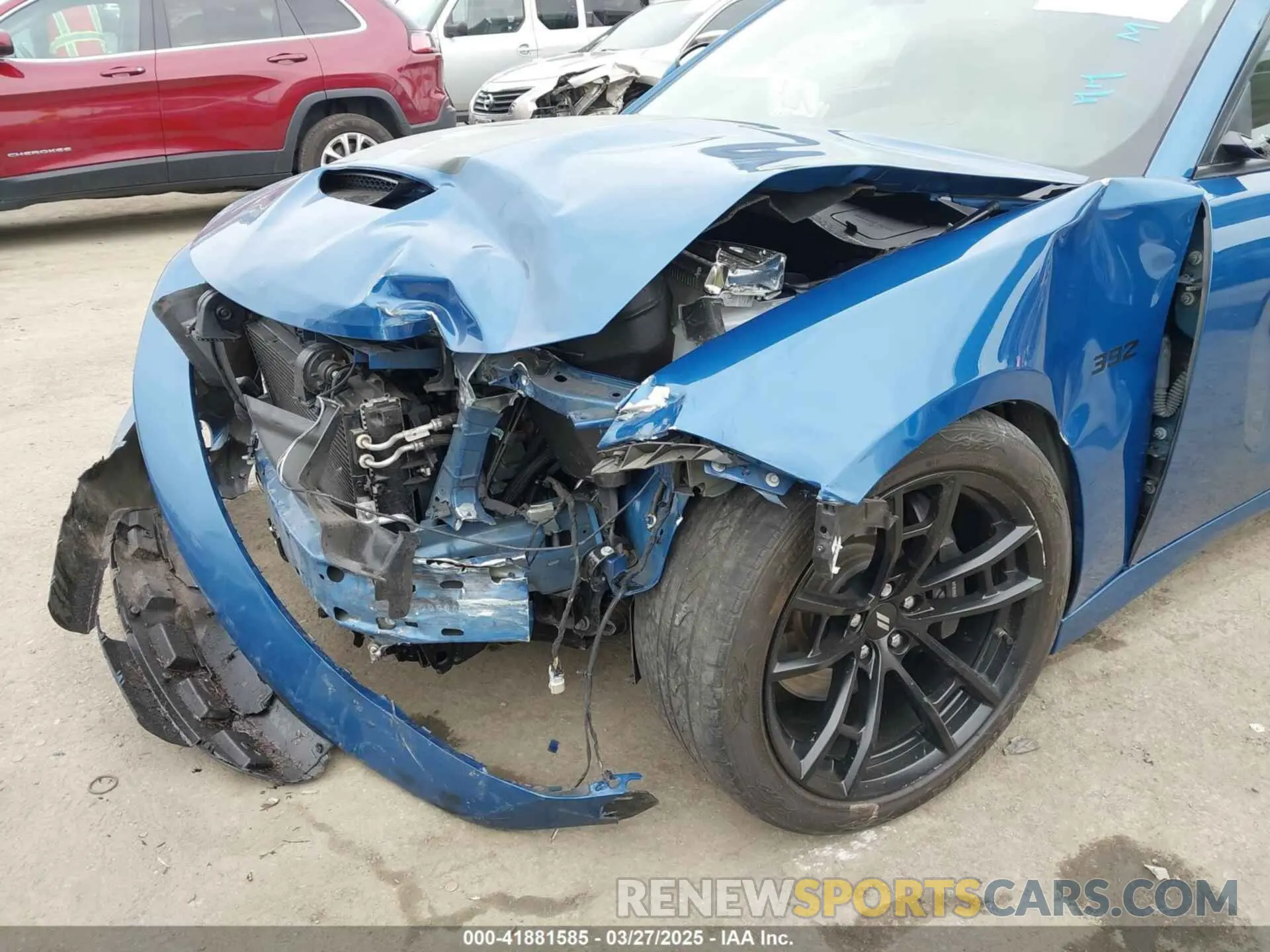 6 fotografías del automóvil dañado 2C3CDXGJ8MH620786 DODGE CHARGER 2021