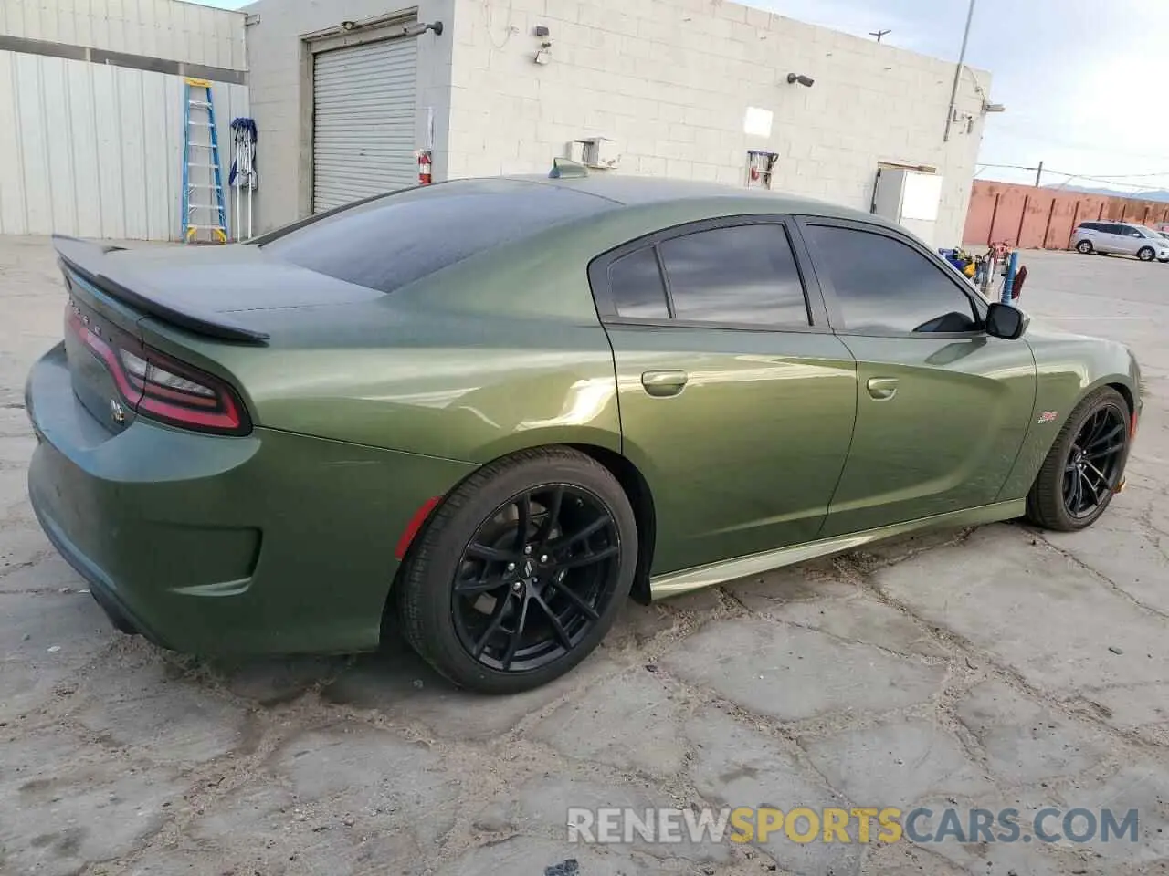 3 fotografías del automóvil dañado 2C3CDXGJ9MH530305 DODGE CHARGER 2021