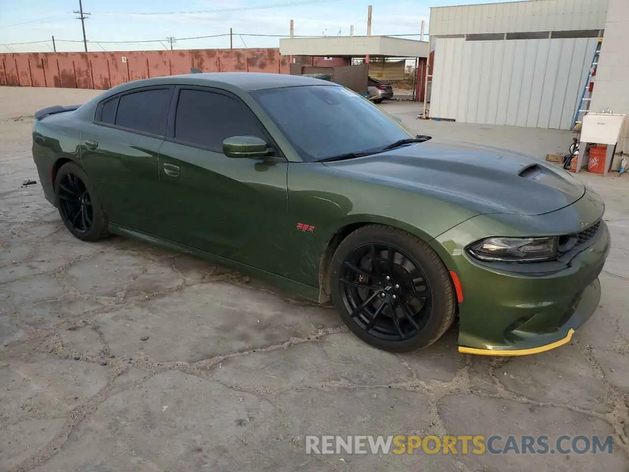 4 fotografías del automóvil dañado 2C3CDXGJ9MH530305 DODGE CHARGER 2021