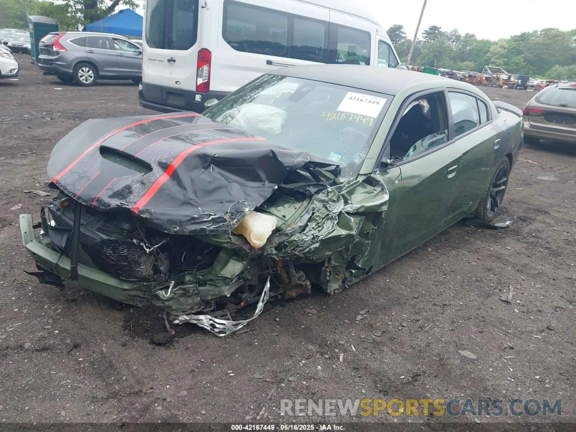 2 fotografías del automóvil dañado 2C3CDXGJ9MH540011 DODGE CHARGER 2021