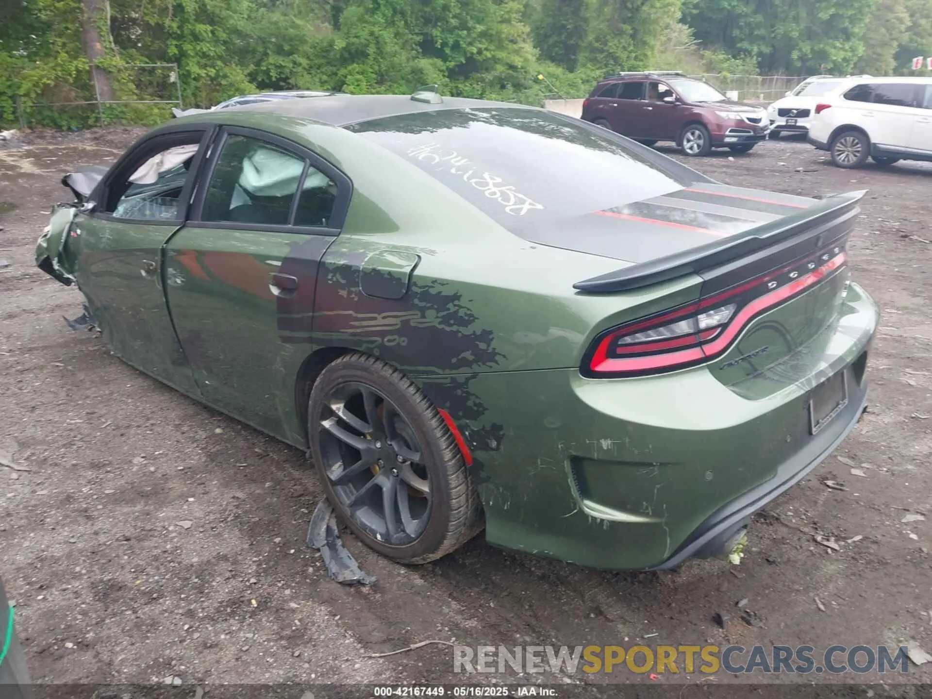 3 fotografías del automóvil dañado 2C3CDXGJ9MH540011 DODGE CHARGER 2021