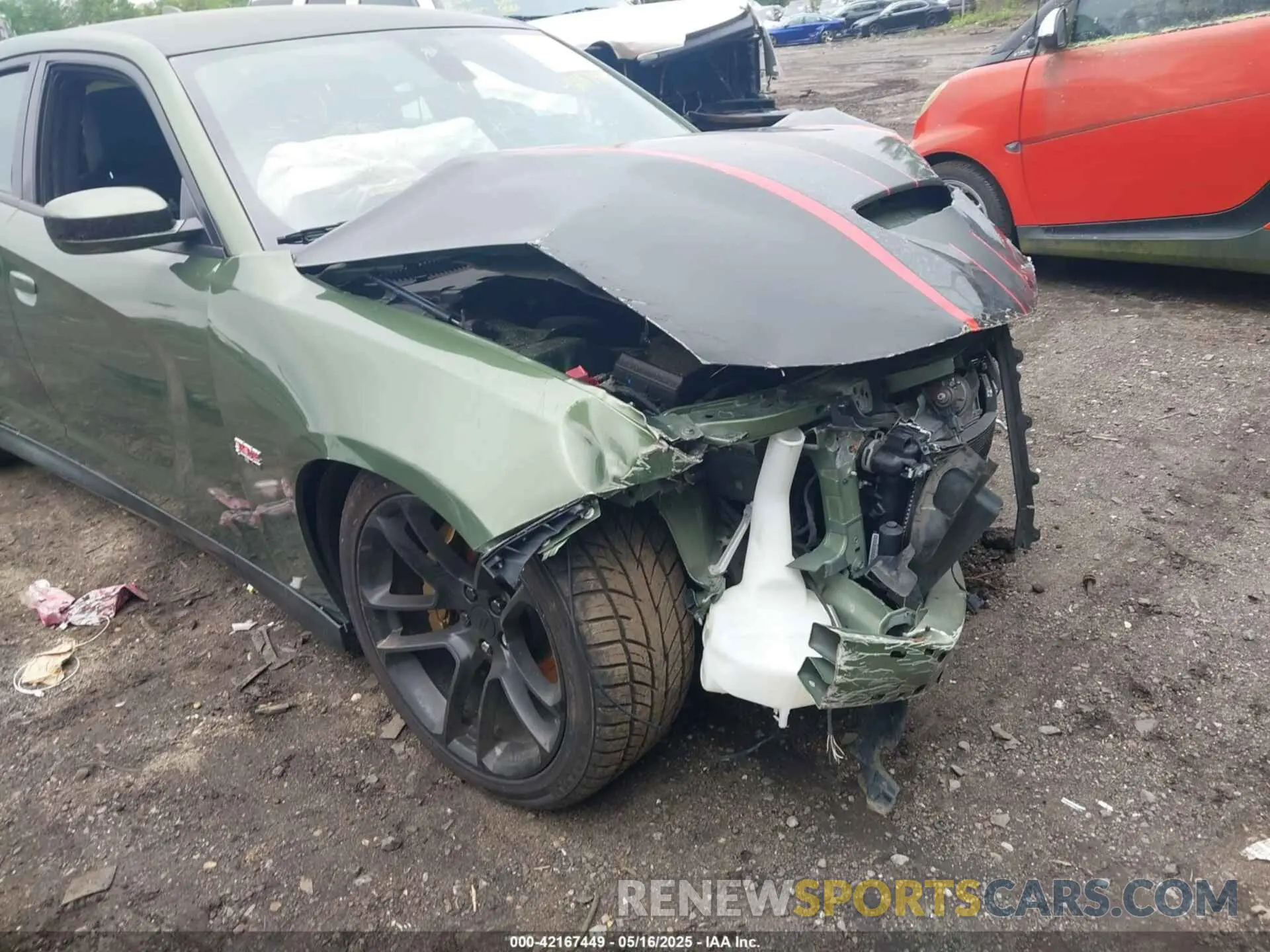 6 fotografías del automóvil dañado 2C3CDXGJ9MH540011 DODGE CHARGER 2021