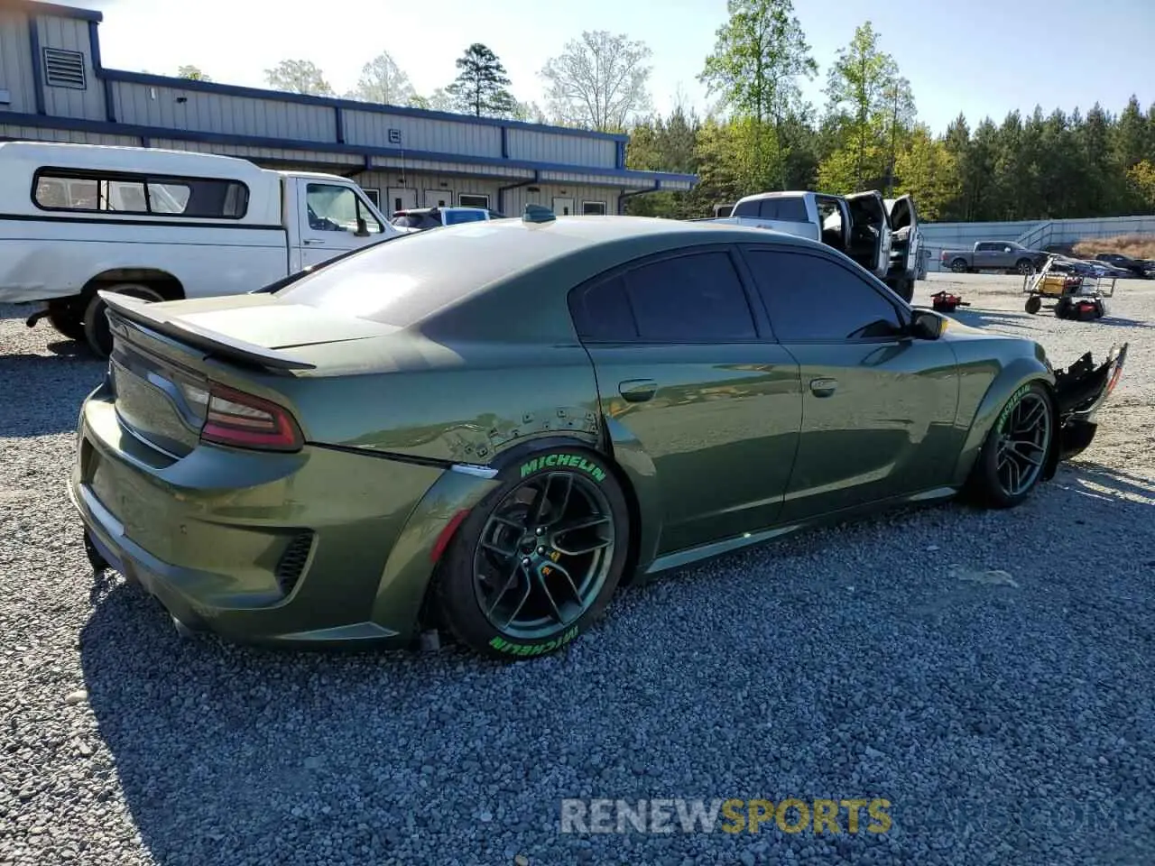 3 fotografías del automóvil dañado 2C3CDXGJ9MH550621 DODGE CHARGER 2021