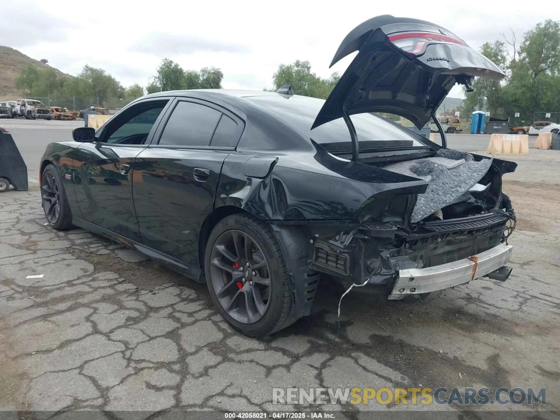 3 fotografías del automóvil dañado 2C3CDXGJ9MH578127 DODGE CHARGER 2021