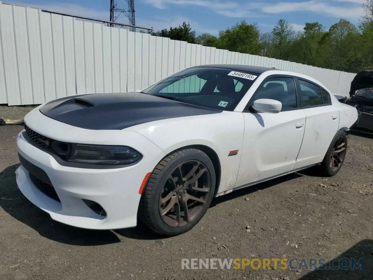 1 fotografías del automóvil dañado 2C3CDXGJXMH511648 DODGE CHARGER 2021