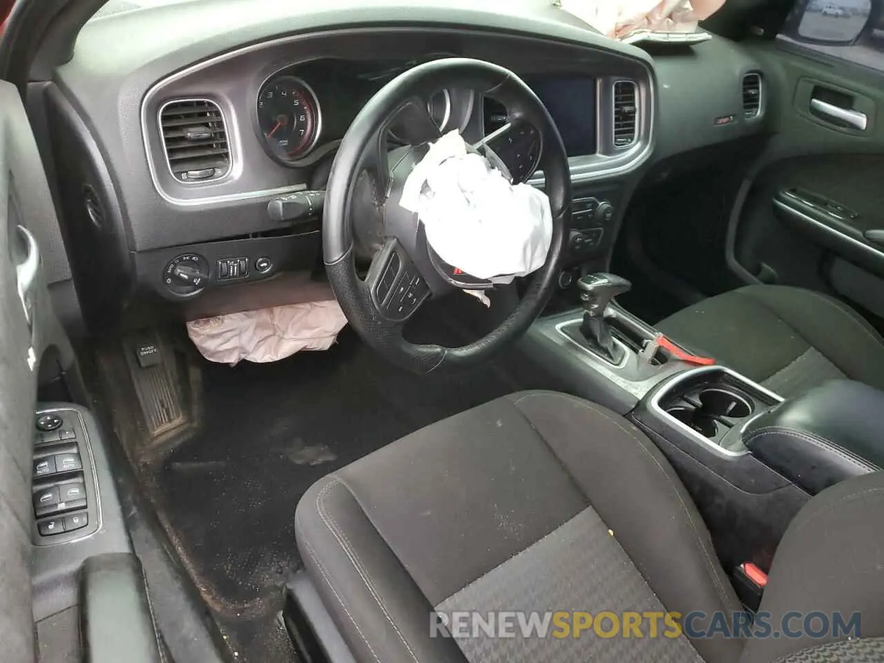 8 fotografías del automóvil dañado 2C3CDXGJXMH588603 DODGE CHARGER 2021