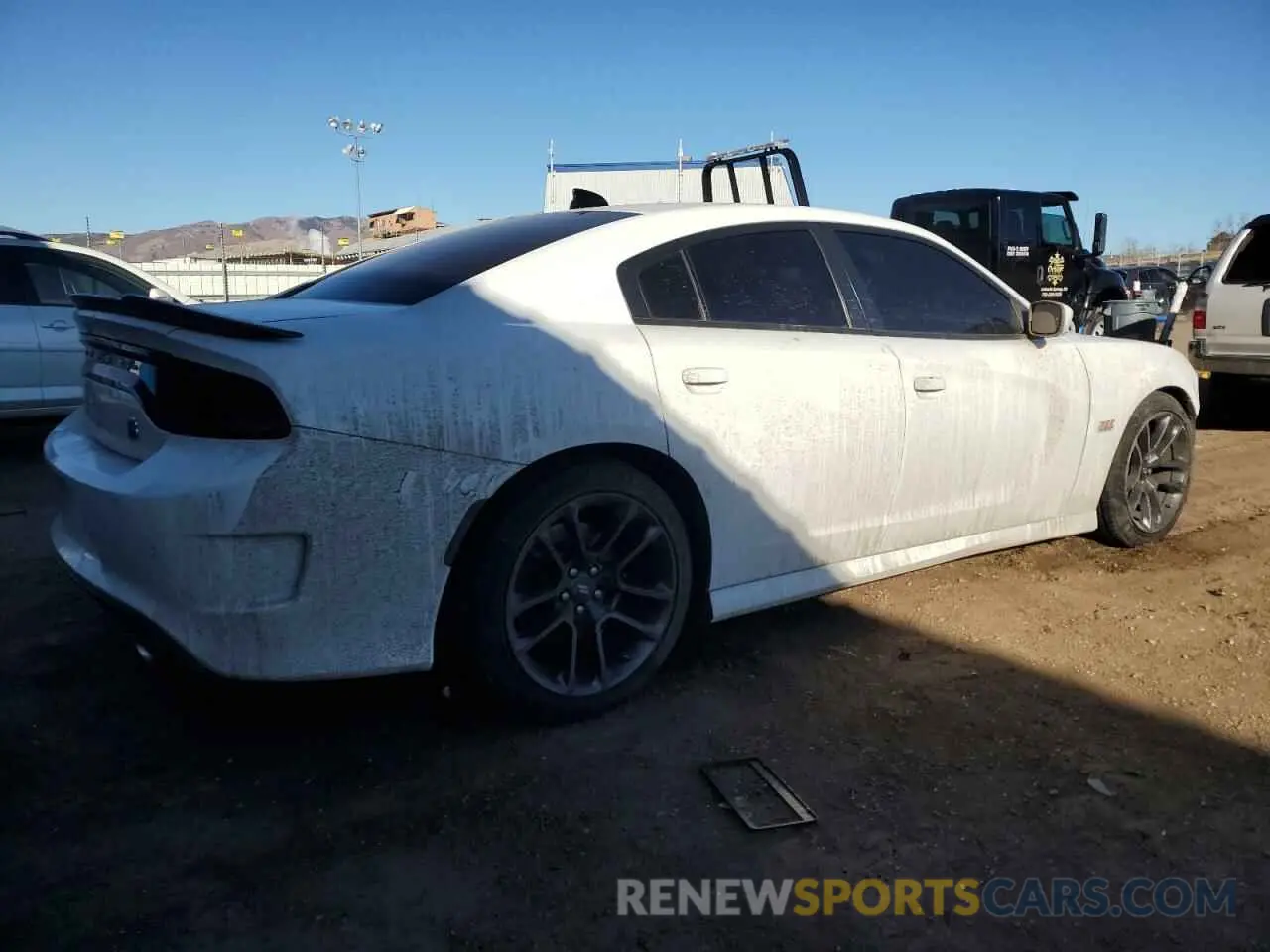 3 fotografías del automóvil dañado 2C3CDXGJXMH650548 DODGE CHARGER 2021