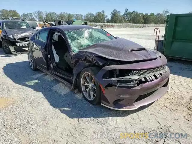 11 fotografías del automóvil dañado 2C3CDXHG0MH640145 DODGE CHARGER 2021