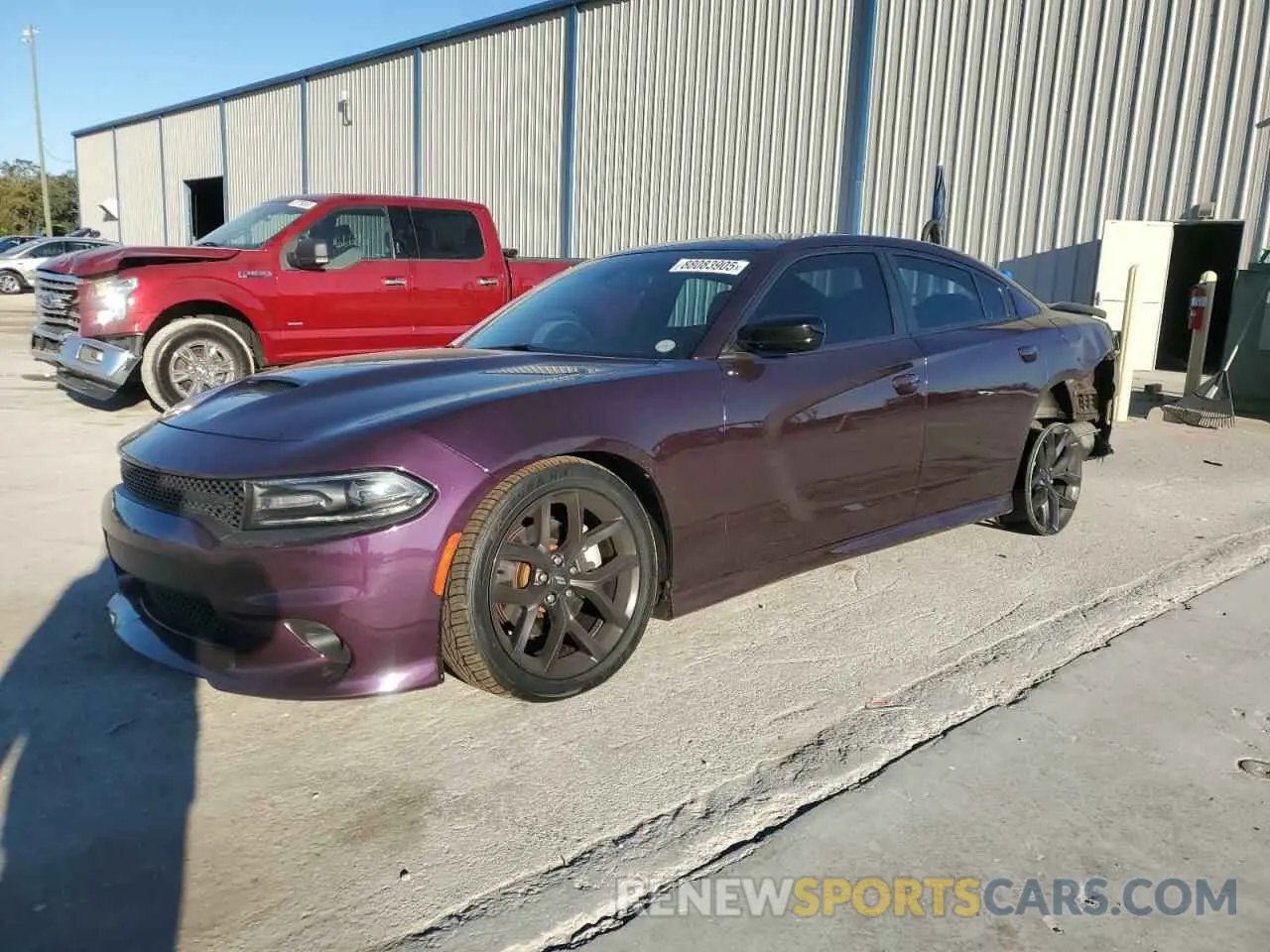 1 fotografías del automóvil dañado 2C3CDXHG1MH611799 DODGE CHARGER 2021