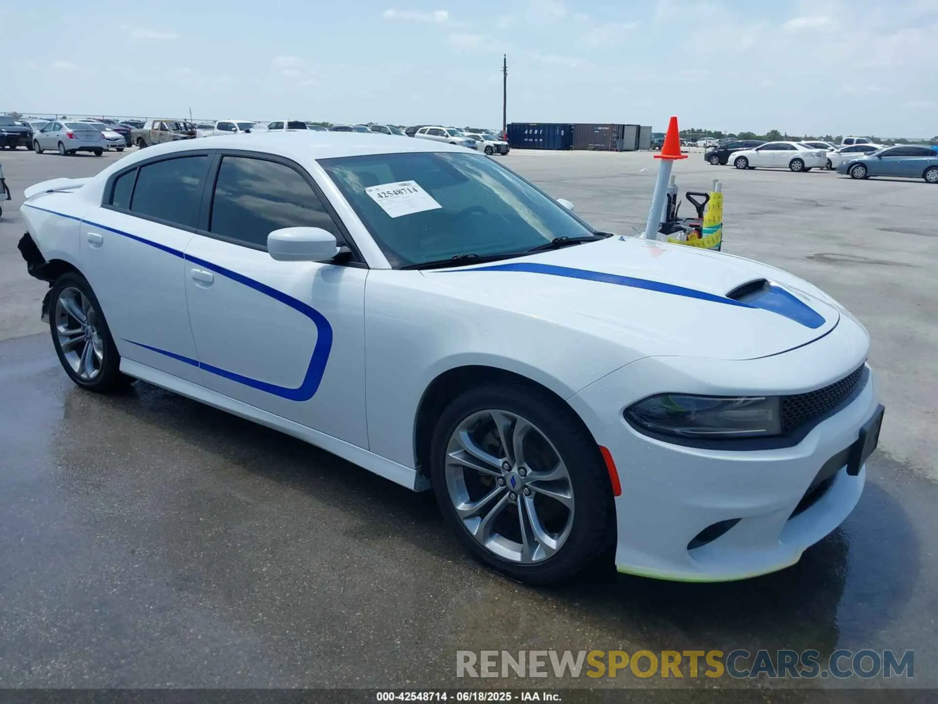 1 fotografías del automóvil dañado 2C3CDXHG2MH648800 DODGE CHARGER 2021