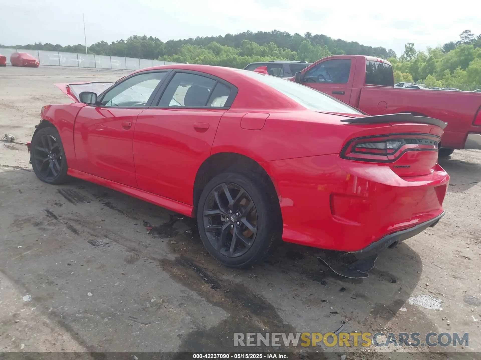 3 fotografías del automóvil dañado 2C3CDXHG3MH581253 DODGE CHARGER 2021