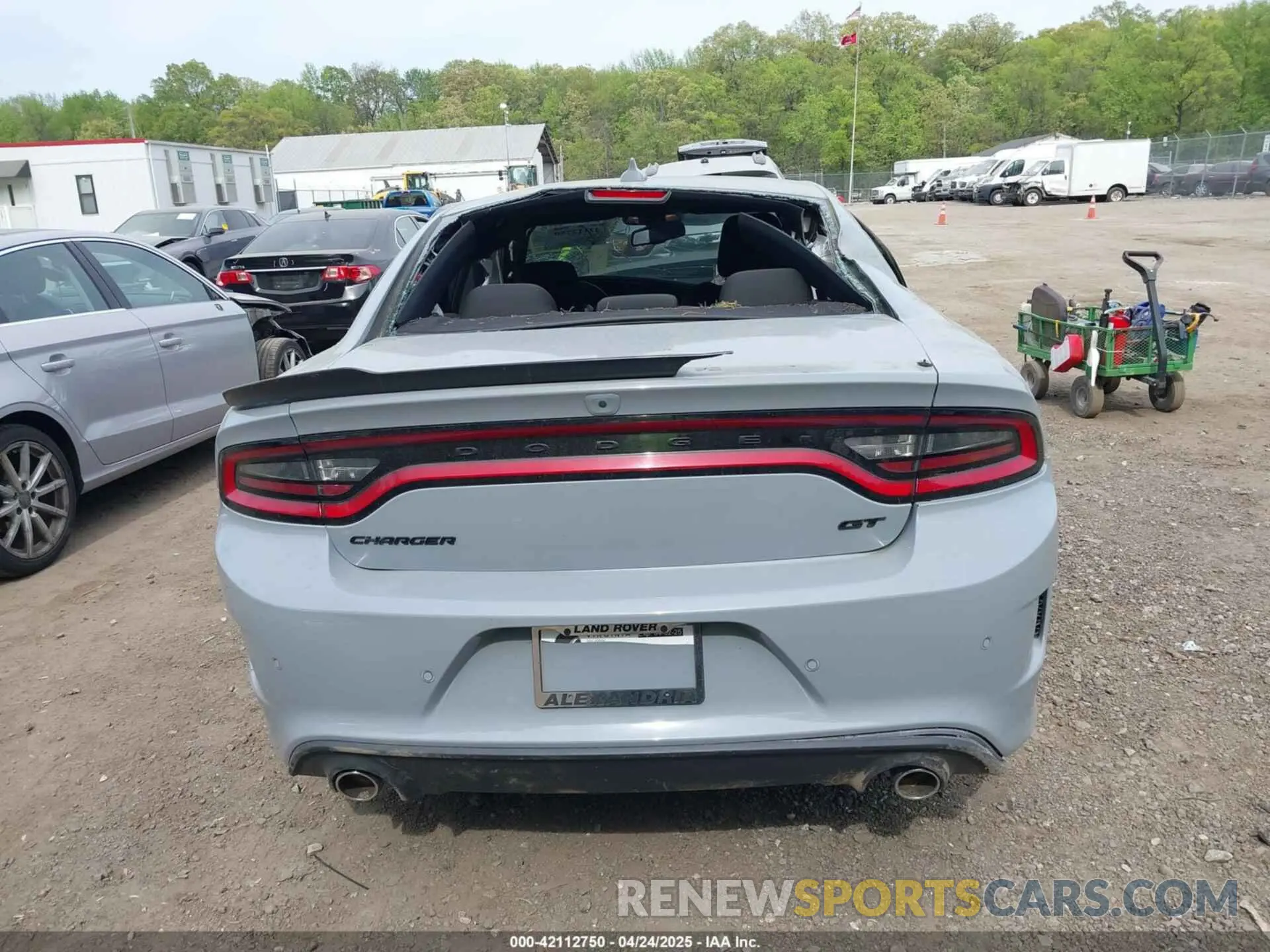 15 fotografías del automóvil dañado 2C3CDXHG3MH613098 DODGE CHARGER 2021