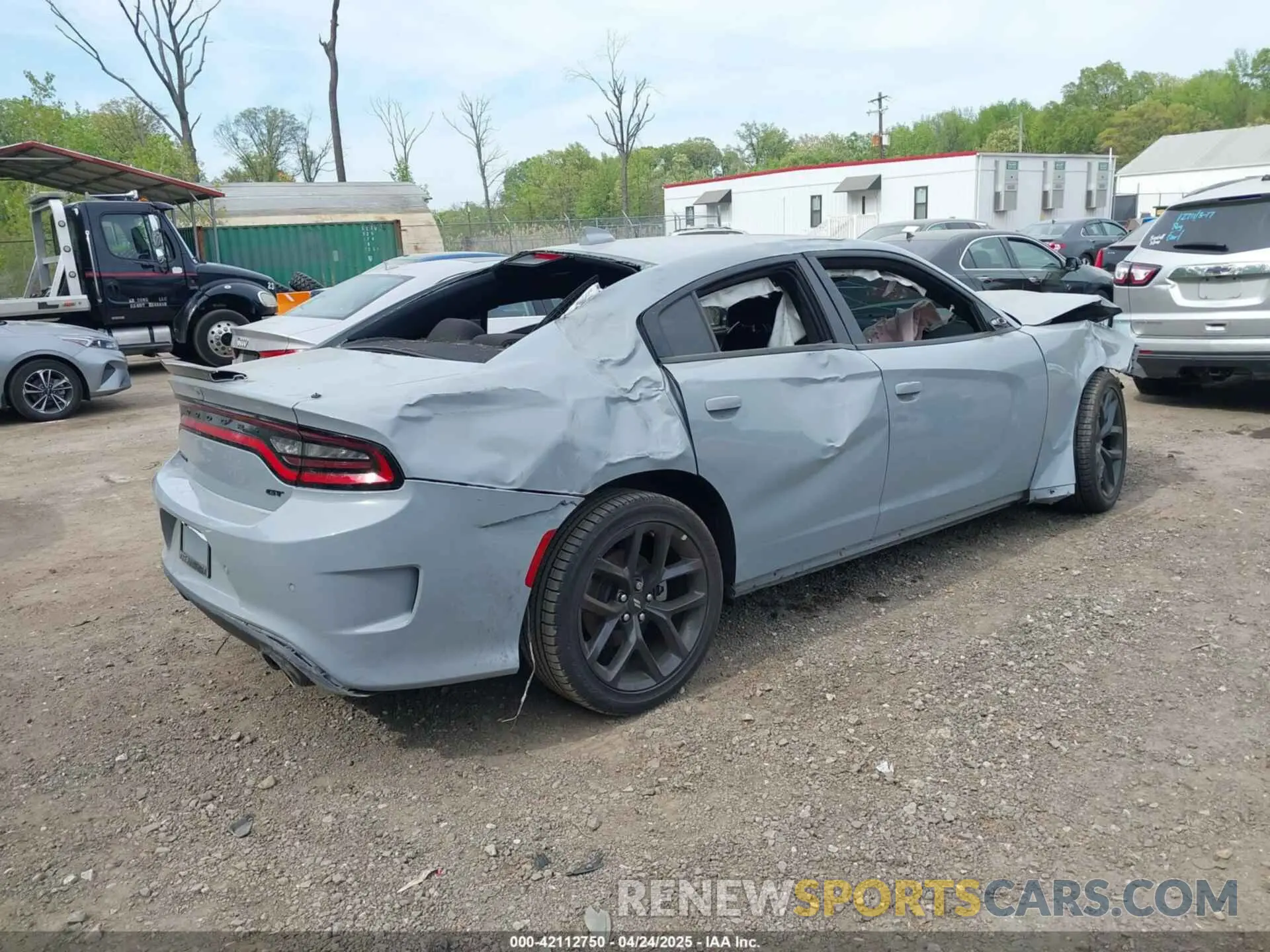 4 fotografías del automóvil dañado 2C3CDXHG3MH613098 DODGE CHARGER 2021