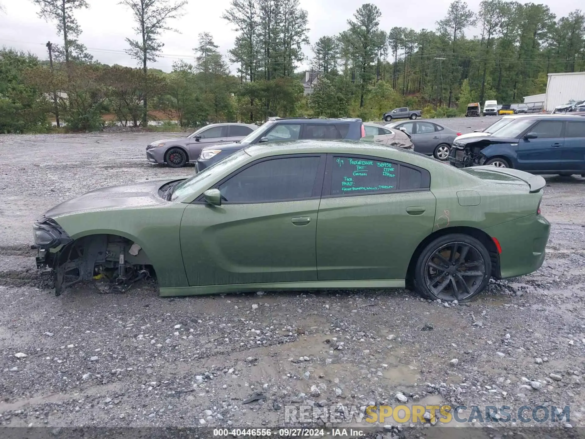 15 fotografías del automóvil dañado 2C3CDXHG3MH648935 DODGE CHARGER 2021