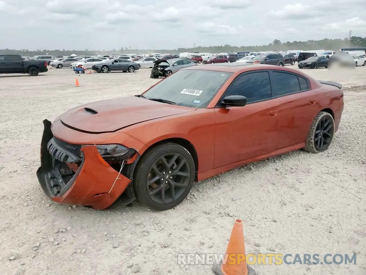 1 fotografías del automóvil dañado 2C3CDXHG3MH655898 DODGE CHARGER 2021