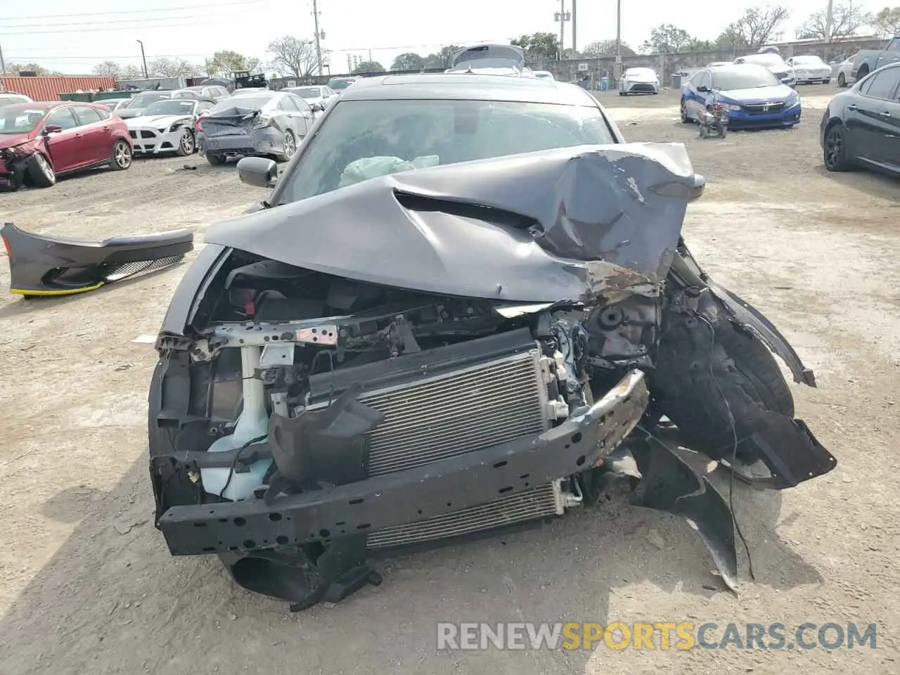 5 fotografías del automóvil dañado 2C3CDXHG3MH669199 DODGE CHARGER 2021