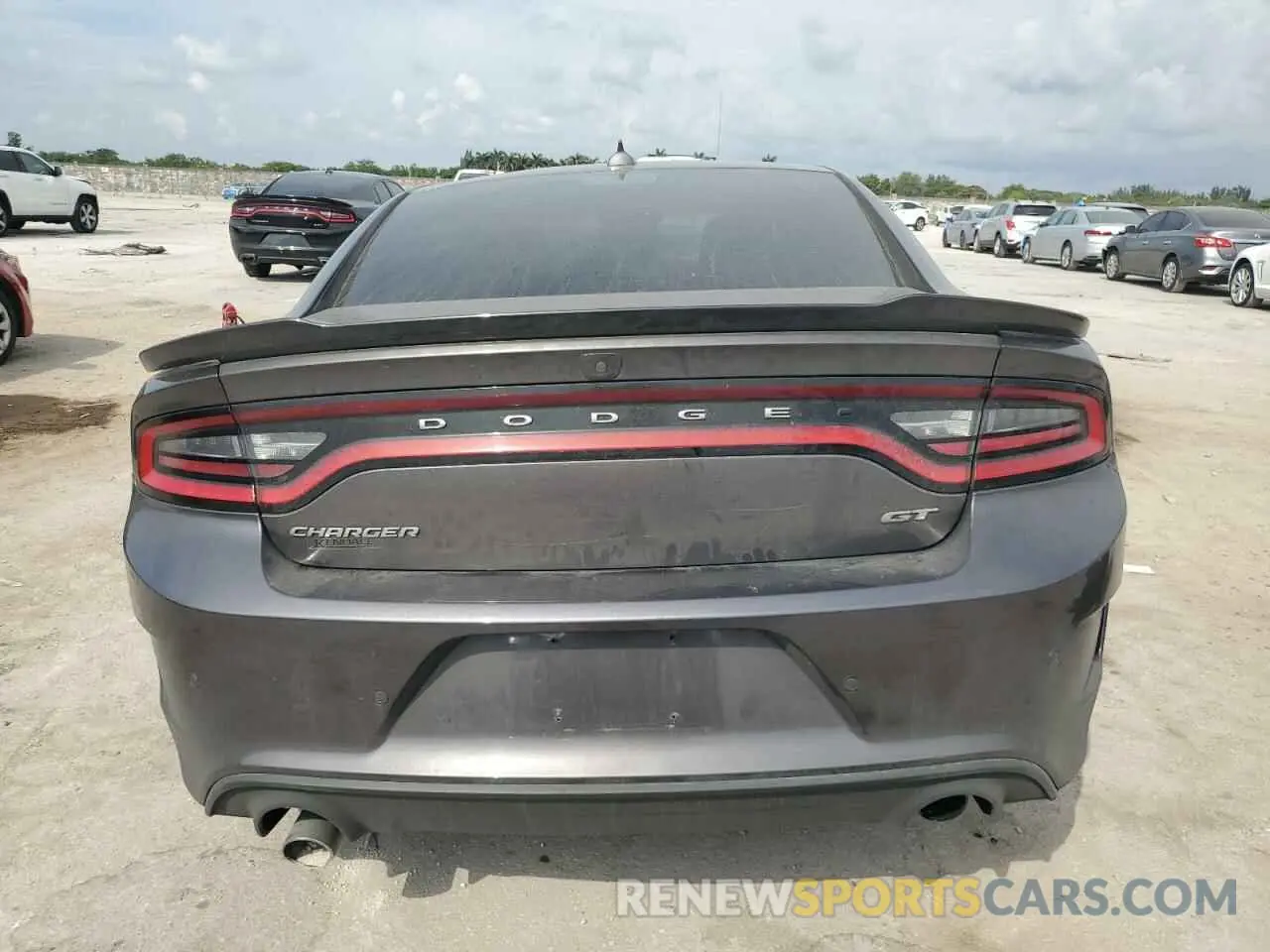 6 fotografías del automóvil dañado 2C3CDXHG3MH669199 DODGE CHARGER 2021