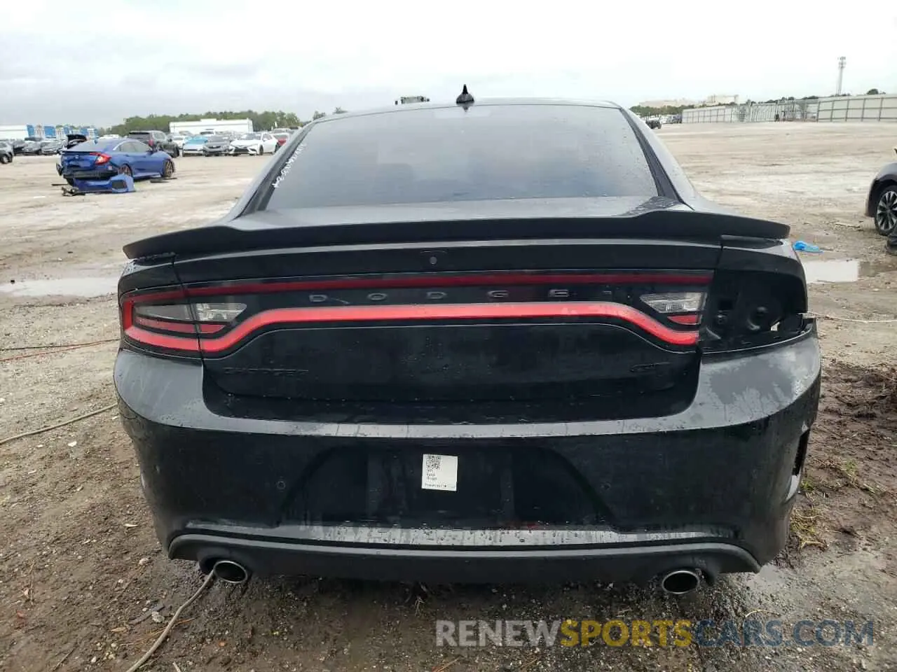 6 fotografías del automóvil dañado 2C3CDXHG5MH648290 DODGE CHARGER 2021