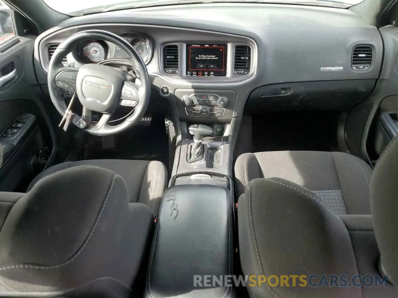 8 fotografías del automóvil dañado 2C3CDXHG5MH666630 DODGE CHARGER 2021