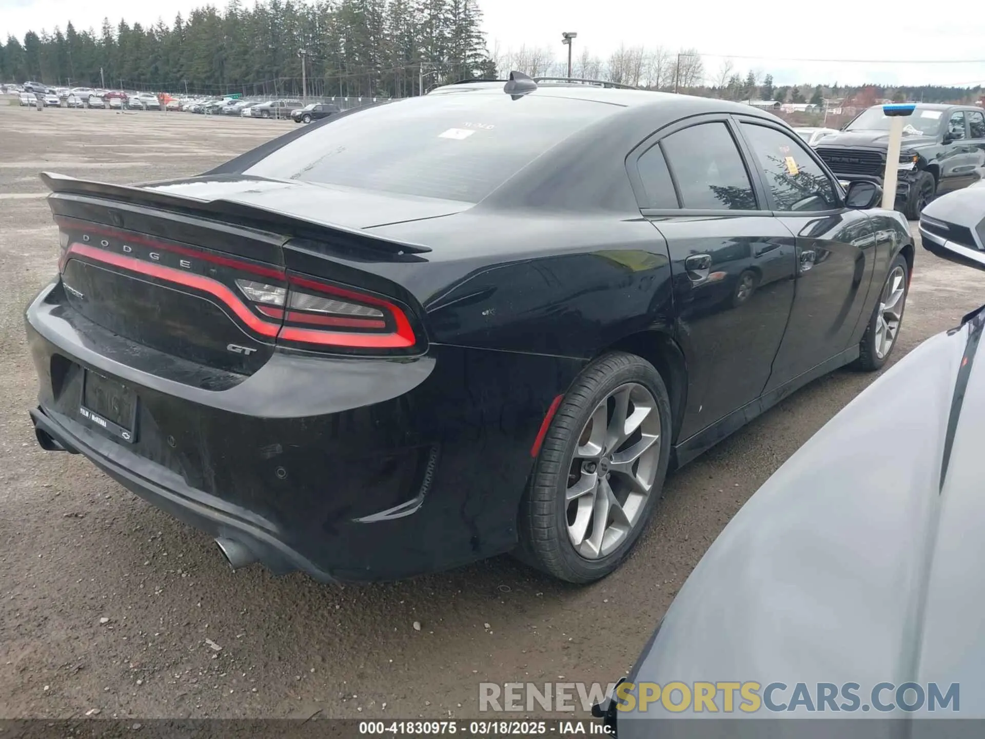 4 fotografías del automóvil dañado 2C3CDXHG7MH537983 DODGE CHARGER 2021