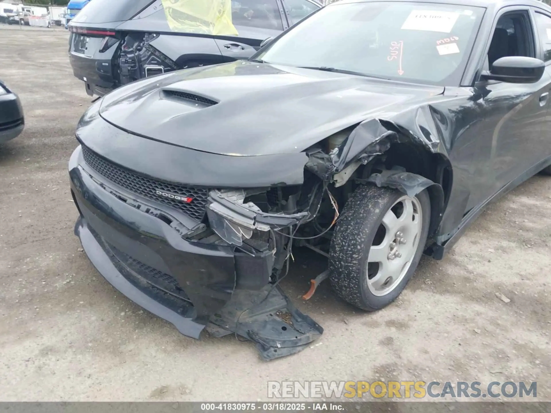 6 fotografías del automóvil dañado 2C3CDXHG7MH537983 DODGE CHARGER 2021