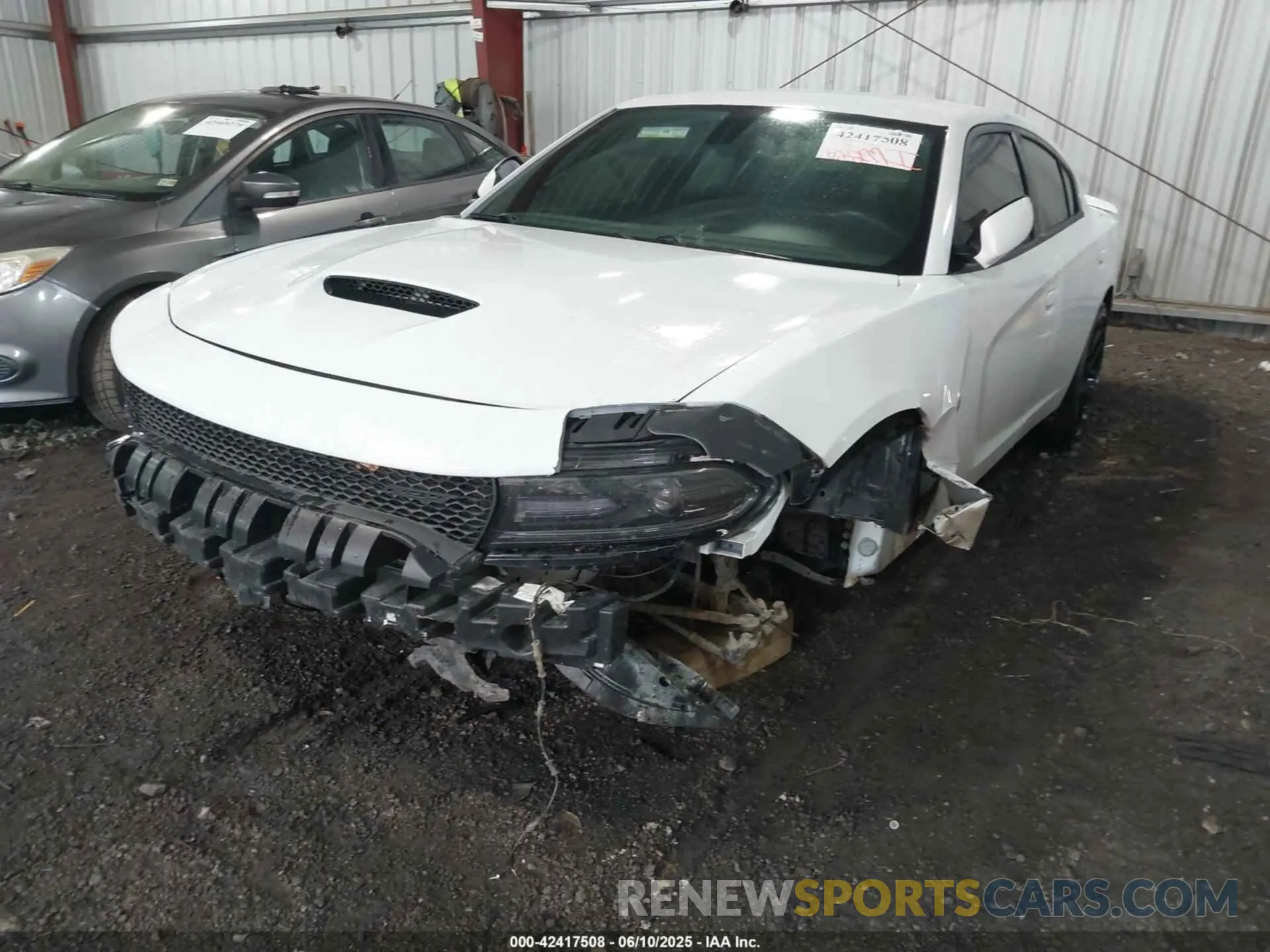 2 fotografías del automóvil dañado 2C3CDXHG7MH569073 DODGE CHARGER 2021