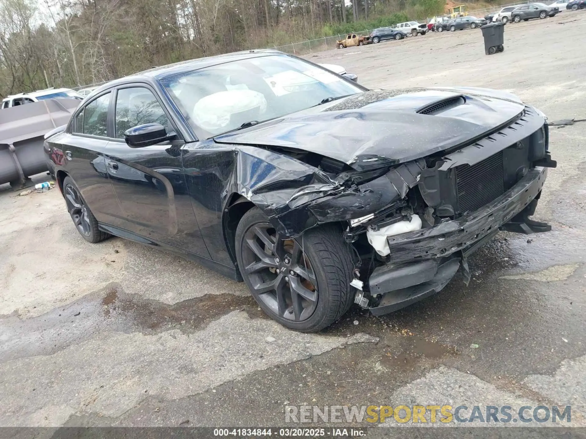 1 fotografías del automóvil dañado 2C3CDXHG7MH625643 DODGE CHARGER 2021