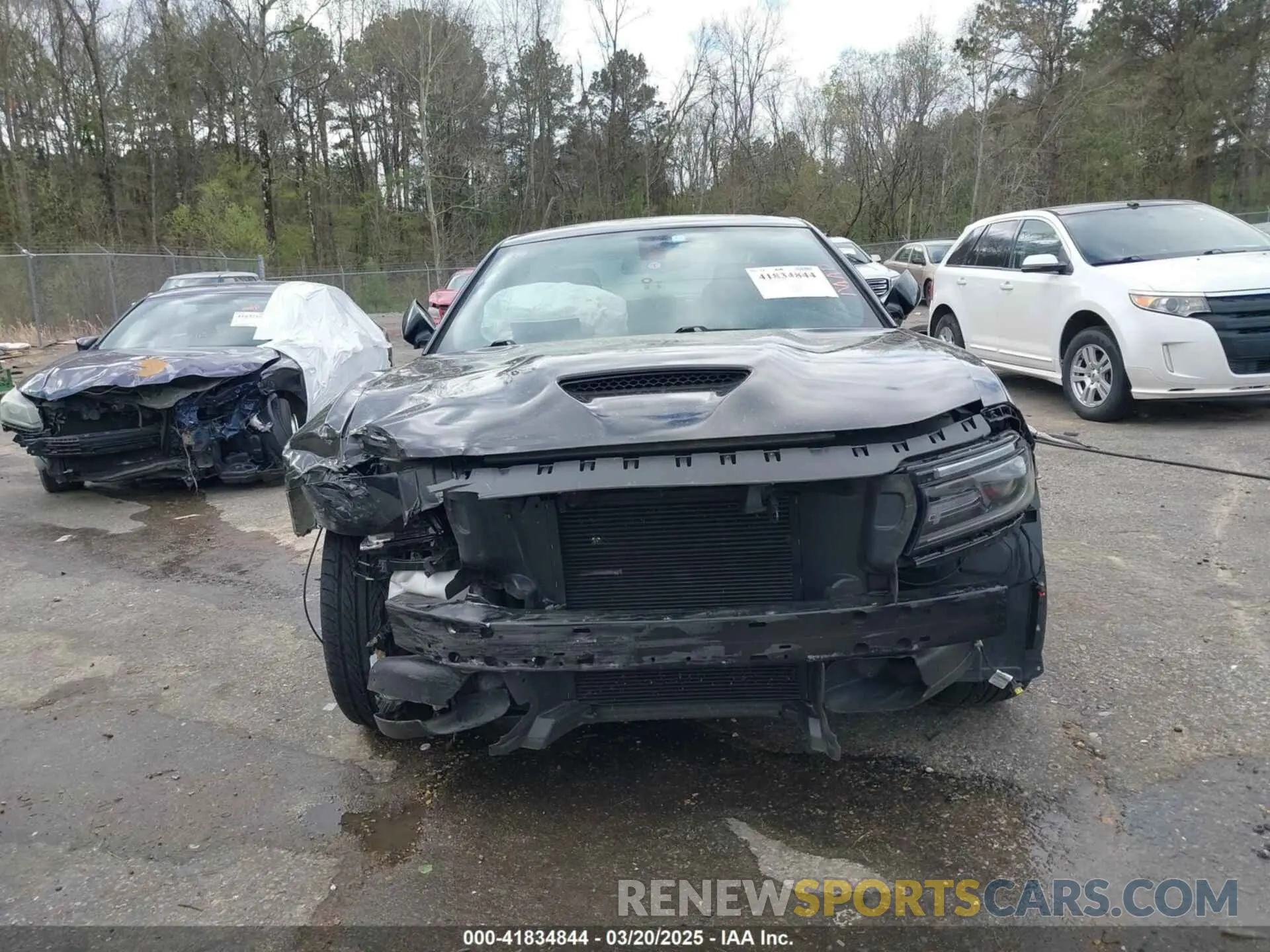 6 fotografías del automóvil dañado 2C3CDXHG7MH625643 DODGE CHARGER 2021