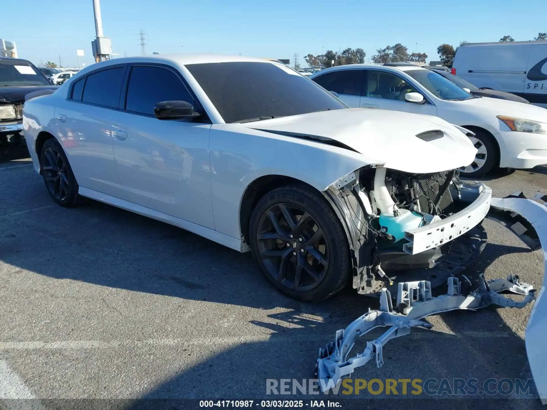 1 fotografías del automóvil dañado 2C3CDXHG7MH652504 DODGE CHARGER 2021