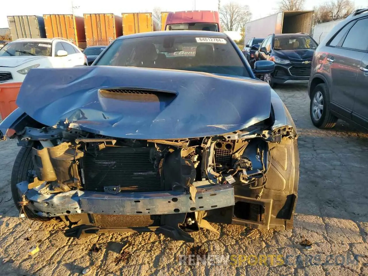 5 fotografías del automóvil dañado 2C3CDXHGXMH640282 DODGE CHARGER 2021