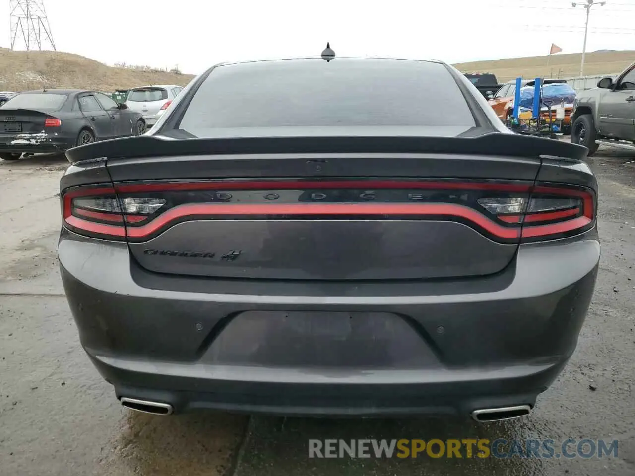6 fotografías del automóvil dañado 2C3CDXJG0MH679733 DODGE CHARGER 2021