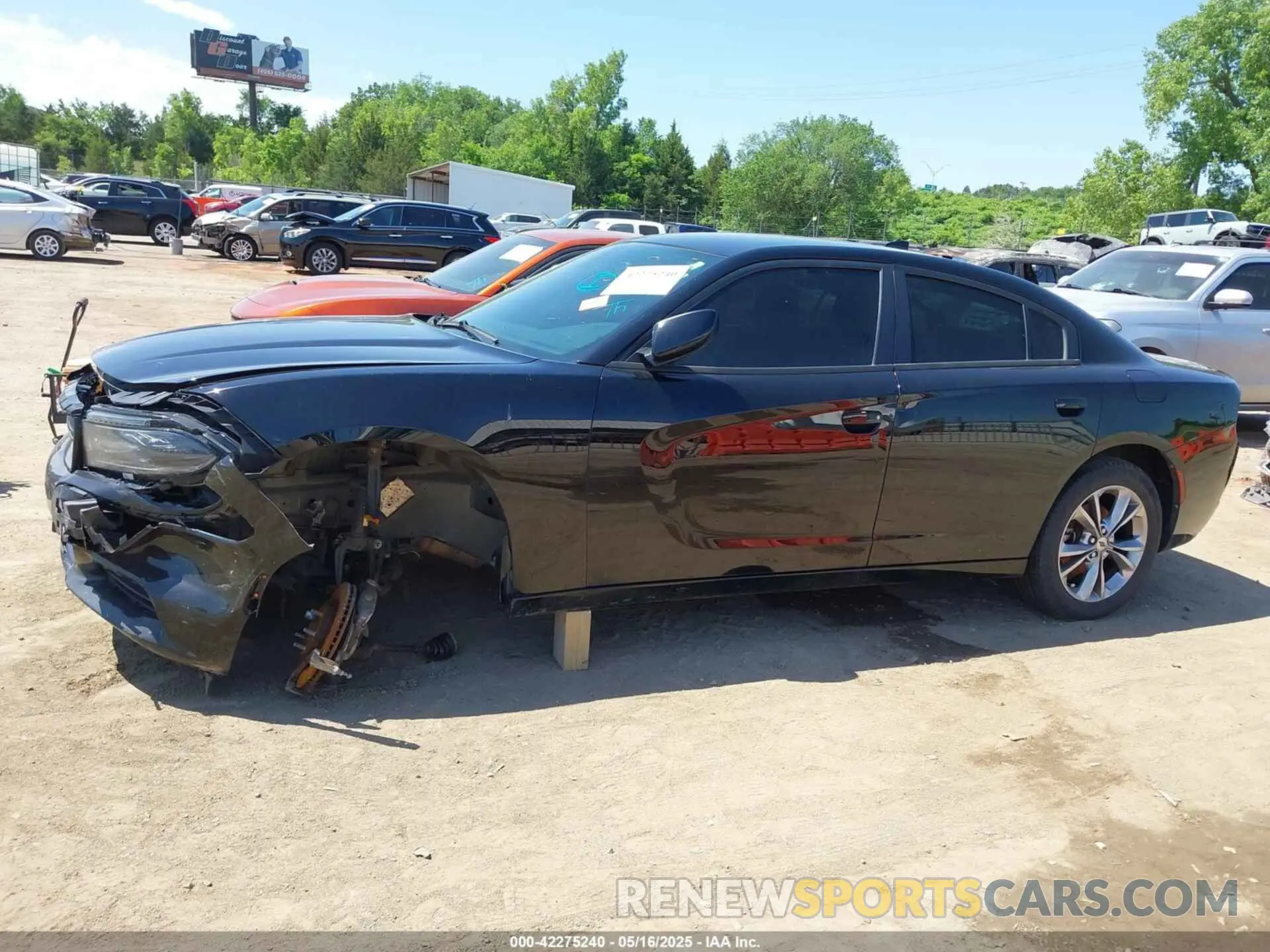 15 fotografías del automóvil dañado 2C3CDXJG3MH545167 DODGE CHARGER 2021