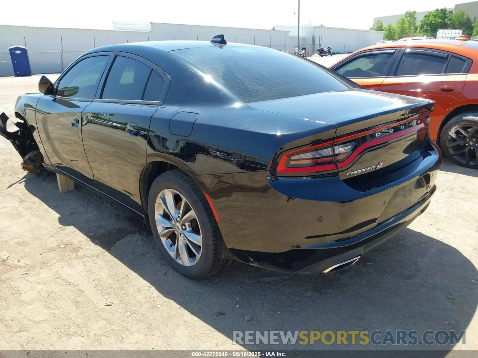 3 fotografías del automóvil dañado 2C3CDXJG3MH545167 DODGE CHARGER 2021