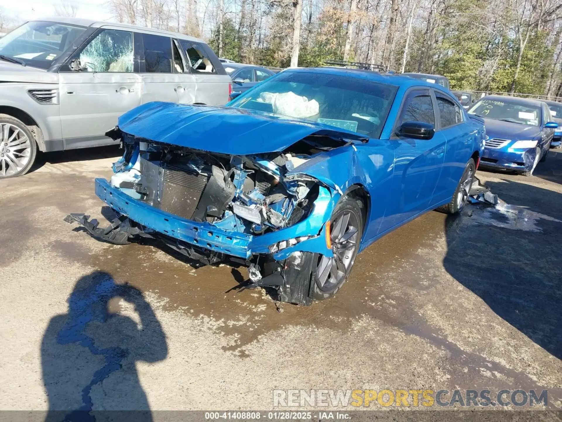 2 fotografías del automóvil dañado 2C3CDXJG7MH609209 DODGE CHARGER 2021