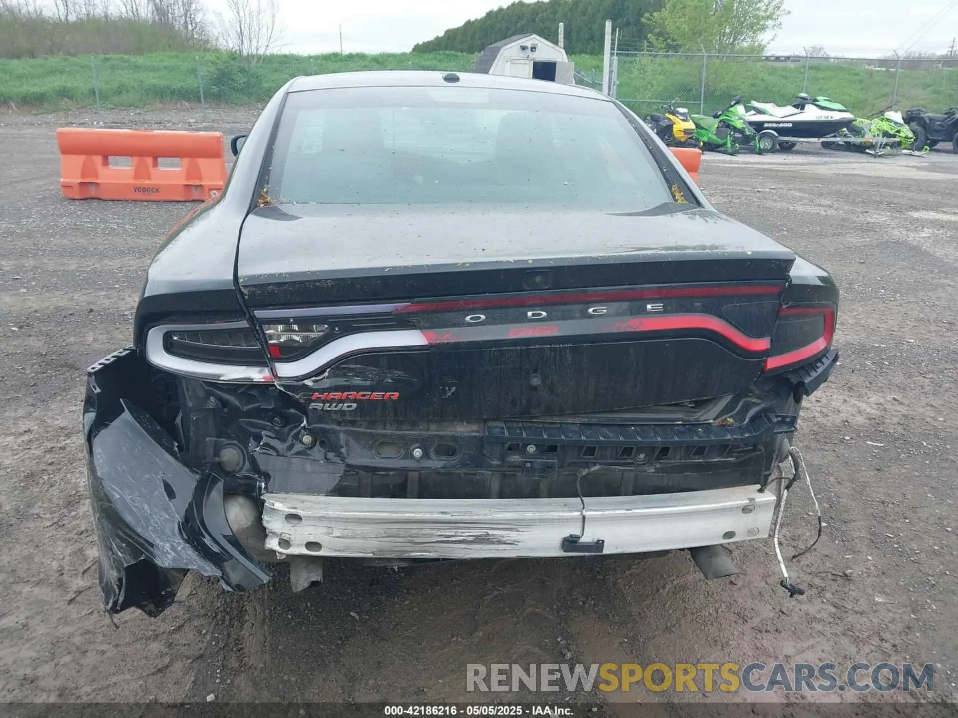 6 fotografías del automóvil dañado 2C3CDXKG0MH585236 DODGE CHARGER 2021