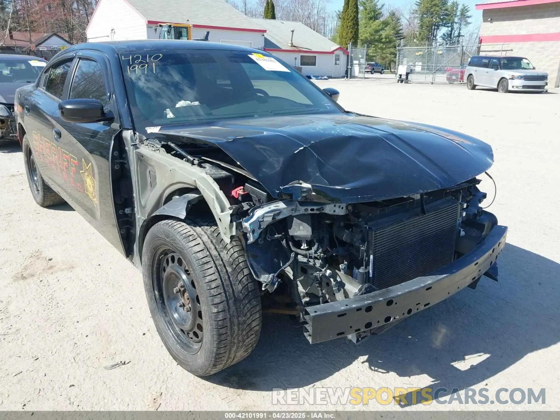 6 fotografías del automóvil dañado 2C3CDXKG4MH535939 DODGE CHARGER 2021