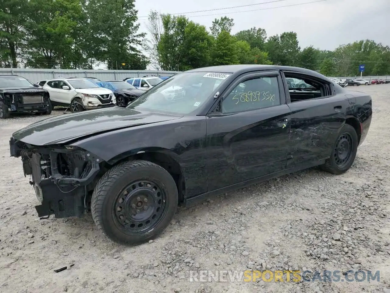 1 fotografías del automóvil dañado 2C3CDXKG4MH572067 DODGE CHARGER 2021