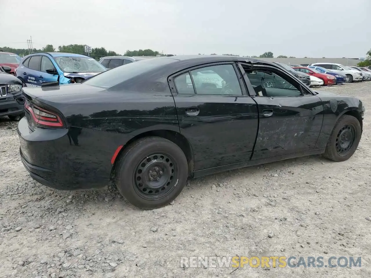 3 fotografías del automóvil dañado 2C3CDXKG4MH572067 DODGE CHARGER 2021