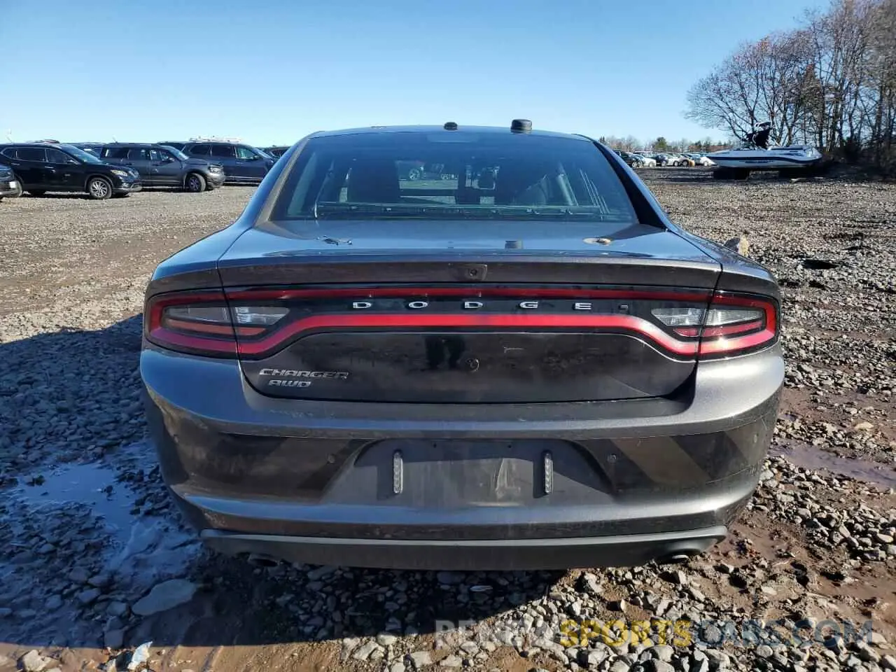 6 fotografías del automóvil dañado 2C3CDXKG5MH580016 DODGE CHARGER 2021