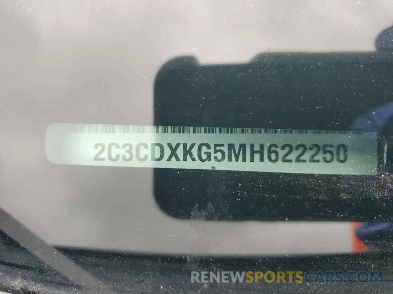 12 fotografías del automóvil dañado 2C3CDXKG5MH622250 DODGE CHARGER 2021