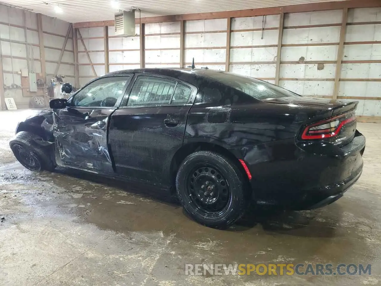 2 fotografías del automóvil dañado 2C3CDXKG5MH622250 DODGE CHARGER 2021