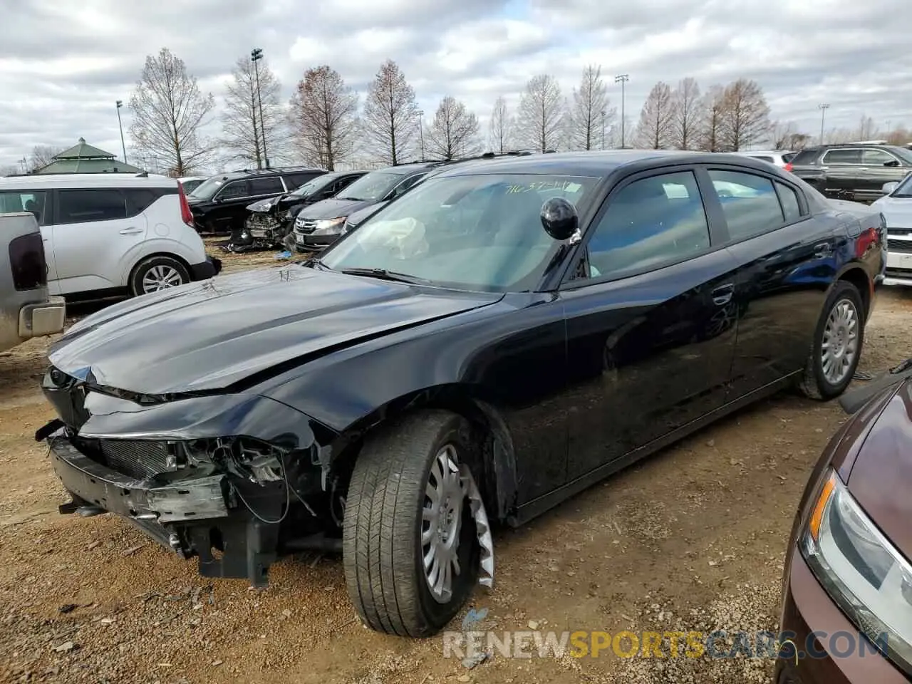 1 fotografías del automóvil dañado 2C3CDXKG8MH650348 DODGE CHARGER 2021